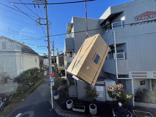 足立区でクレーン作業ご利用のH様